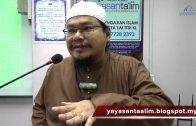 Yayasan Ta’lim: Fiqh Zikir & Doa [23-11-16]