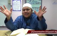 Yayasan Ta’lim: Huraian Kitab Tauhid [24-07-2016]