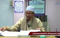 Yayasan Ta’lim: Riya’; Hakikat & Bahagiannya Serta Celaan Terhadapnya [15-01-17]