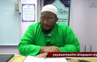 Yayasan Ta’lim: Pemantapan Aqidah ASWJ [03-01-17]