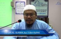 Yayasan Ta’lim: Tafsir Al-Qur’an Juz 3 (Ibn Kathir) [02-08-16]