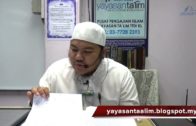 Yayasan Ta’lim: Kelas Sahih Muslim [23-10-16]