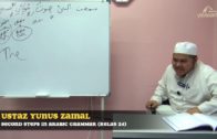 Yayasan Ta’lim: Second Steps In Arabic Grammar [05-04-17]