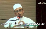 20171119-SS Dato Dr Asri-Dunia Islam Memerlukan Perbahasan Baru Dgn Melihat Kerangka Yg Lebih Luas