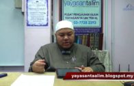 Yayasan Ta’lim: Nasihat Ali Bin Abi Talib Kepada Kumail Bin Zayyad [30-11-17]