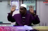 09-09-2017 || Ustaz Halim Hassan || Jami’ul Ulum Wal Hikam – Ibnu Rajab Hambali