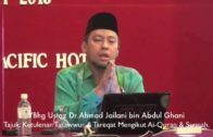 SEMINAR TASAWWUF- Ketulenan Tasawwuf & Tareqat Mengikut Ai-Quran & Sunnah, Dr Ahmad Jailani,