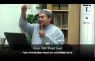 Yayasan Ta’lim: Fiqh Syafie (Bab Nikah) [27-11-13]