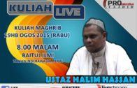 19-08-2015 Ustaz Halim Hassan: Bidaah | Kitab Syarah Aqidah ASWJ