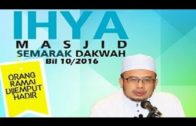 20161006 SS DATO DR ASRI-Ihya Masjid-Tiada Beban Melebihi Kemampuan_Janji Allah