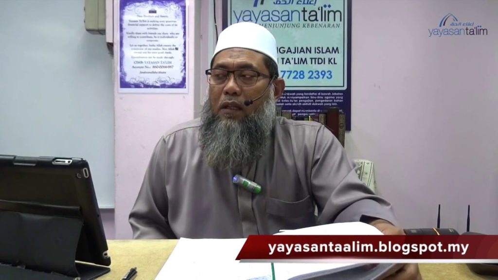 Yayasan Ta'lim: Adab-Adab Islam 20-10-16 - iCeramah