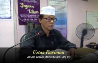 Yayasan Ta’lim: Adab-Adab Muslim [29-09-15]