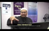 20240627 Ustaz Adli Mohd Saad : Pengajian Kitab Aqidah Islam Manhaj Salaf