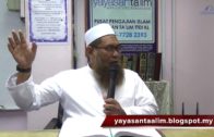 Yayasan Ta’lim: Adab-Adab Islam [29-03-18]