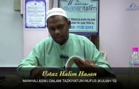 Yayasan Ta’lim: Manhaj ASWJ Dalam Tazkiyatun Nufus [09-01-16]