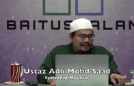 20191212 Ustaz Adli Mohd Saad : Syarah Fiqh Muyassar