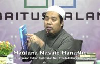 Kata Al-Juwayni, “Janganlah Kamu Sibuk Dengan Ilmu Kalam..” – Maulana Dr. Nasaie Hanaffie