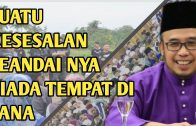 DrMAZA | SESUATU KEKESALAN SEANDAI NYA TIADA TEMPAT DI SANA