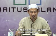 20190723 Ustaz Mohamad Azraie : Syarah Shahih Muslim