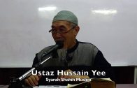 20191006 Ustaz Hussain Yee : Syarah Shahih Muslim