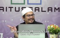 20191128 Ustaz Adli Mohd Saad : Syarah Fiqh Muyassar