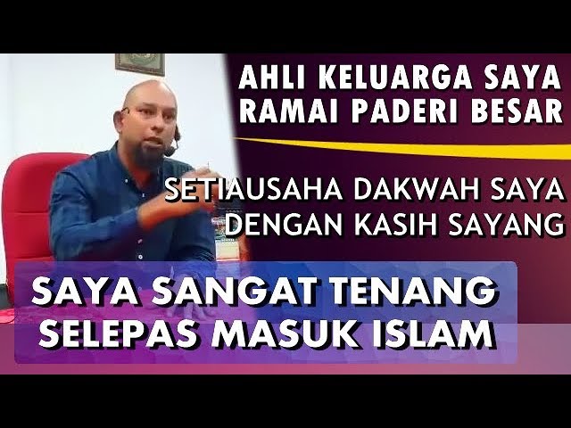 Muhammad Roger James Arnold Dari Keluarga Kuat Kristian Kepada Islam Iceramah