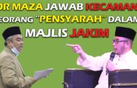DR MAZA Jawab Kecaman “Pensyarah”  Dalam Majlis JAKIM. Tuduhan Amil Kutip Zakat Luar Perlis