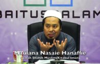 20170921 Maulana Nasaie Hanaffie : Syarah Shahih Muslim ( Kitabul Iman)