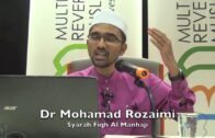 20171101 Dr Muhamad Rozaimi : Syarah Fiqh Manhaji