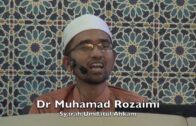 20171102 Dr Muhamad Rozaimi : Syarah Umdatul Ahkam