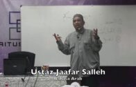 08072017 Ustaz Jaafar Salleh : Bahasa Arab