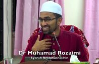 20170929 Dr Muhamad Rozaimi : Syarah Riyadhushalihin