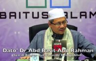20171209 Dato’ Dr Abd Basit Abd Rahman : Syarahan Ringkas Buku ‘Musafir Menuju Allah’