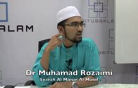 07092016 Dr Muhamad Rozaimi : Syarah Al Manar Al Munif