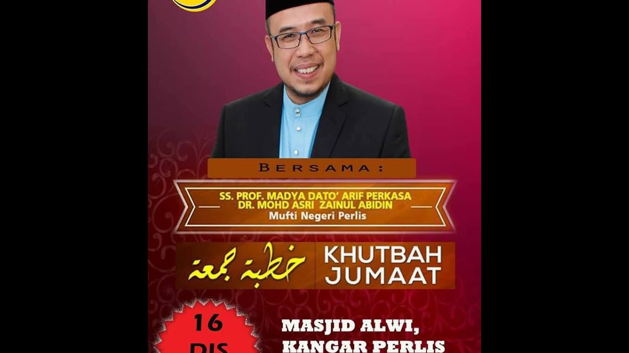 Khutbah Jumaat: Isu Aleppo & Syria, SS Dato Dr MAZA, 16-12-2016