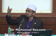 13122015 Dr Muhamad Rozaimi : Seminar Hadis 1.0 Sesi 1