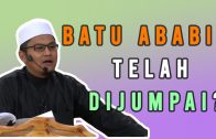 Batu Ababil Telah Dijumpai ?