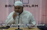 [PADAT]28052016 Ustaz Abu Asma’ Yunus : Daurah Ulangkaji Puasa Ramadhan