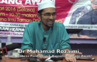 [RINGKAS]26012016 Dr Muhamad Rozaimi : Ulama Berbeza Pandangan & Bagaimana Orang Awam?