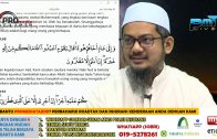 27-01-2021 Ustaz Ahmad Hasyimi : Tadabbur Surah Hud