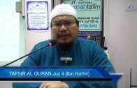 Yayasan Ta’lim: Tafsir Al-Qur’an Juz 4 (Ibn Kathir) [06-06-17]