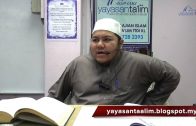 Yayasan Ta’lim: Kelas Sahih Muslim [14-08-16]