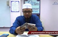 Kata Al-Juwayni, “Janganlah Kamu Sibuk Dengan Ilmu Kalam..” – Maulana Dr. Nasaie Hanaffie