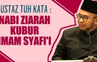 Dia Tunjuk Tapak Kaki NABI, Masa Nabi Ziarah Kubur Imam Syafi’i…????? [ Dr MAZA ]