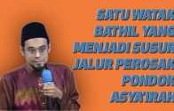 Ustaz Noor Derus – Satu Watak Bathil Yang Menjadi Susur Jalur Perosak Pondok Asya’irah