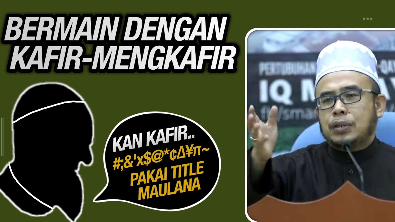 Kenapa Begitu Mudah Mengkafirkan | Hanya Sebab Berbeza Mazhab Aqidah ?? [ Dr Maza ]