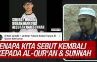 Kenapa Kita Hanya Sebut Al-Qur’an & Sunnah | Tak Sebut Sekali Ijma’ & Qiyas ??  [ Dr Rozaimi Ramle ]