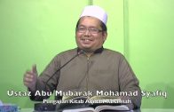 20220822 Ustaz Abu Mubarak Mohamad Syafiq : Pengajian Kitab Aqidah Tahawiah