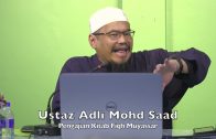 20220828 Ustaz Adli Mohd Saad : Pengajian Kitab Fiqh Muyassar