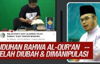 Tuduhan Bahwa Al-Qur’an Telah Di Ubah & Di Manipulasi  [ Dr Maza ]